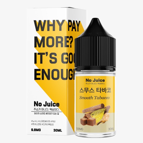 ■ [New No Juice] 스무스 타바코 (50VG) 30ml